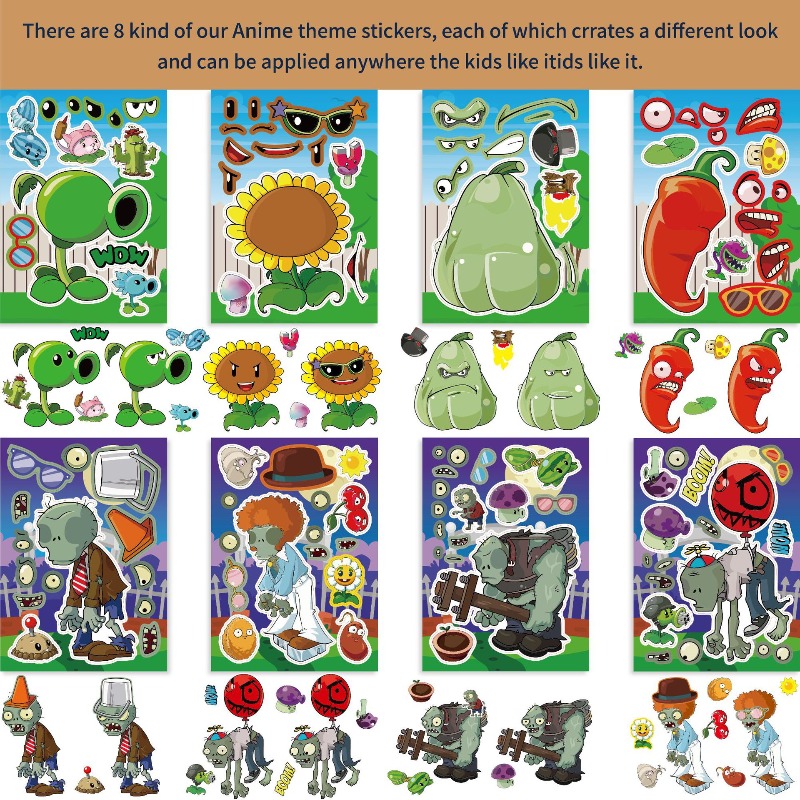 พืชปะทะซอมบี้ สติกเกอร์การ์ตูน - Plant Parent Sticker บทวิจารณ์และราคา