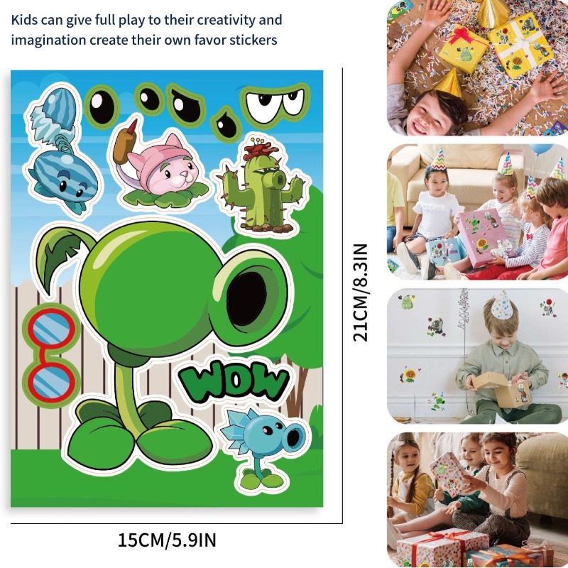 พืชปะทะซอมบี้ สติกเกอร์การ์ตูน - Plant Parent Sticker บทวิจารณ์และราคา